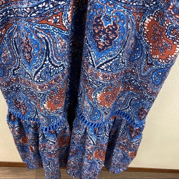 Revolve Jack BB Dakota Paisley Midi Dress - Picture 4 of 6